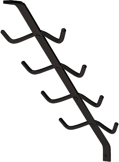 Garderobenstreben Aluminium